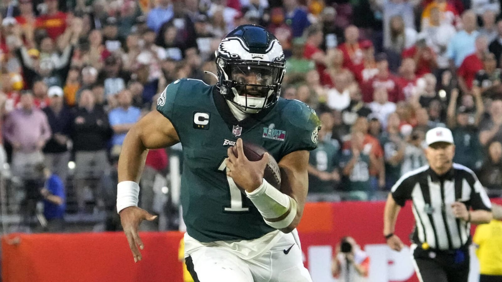 Philadelphia Eagles ceiling and floor for 2023