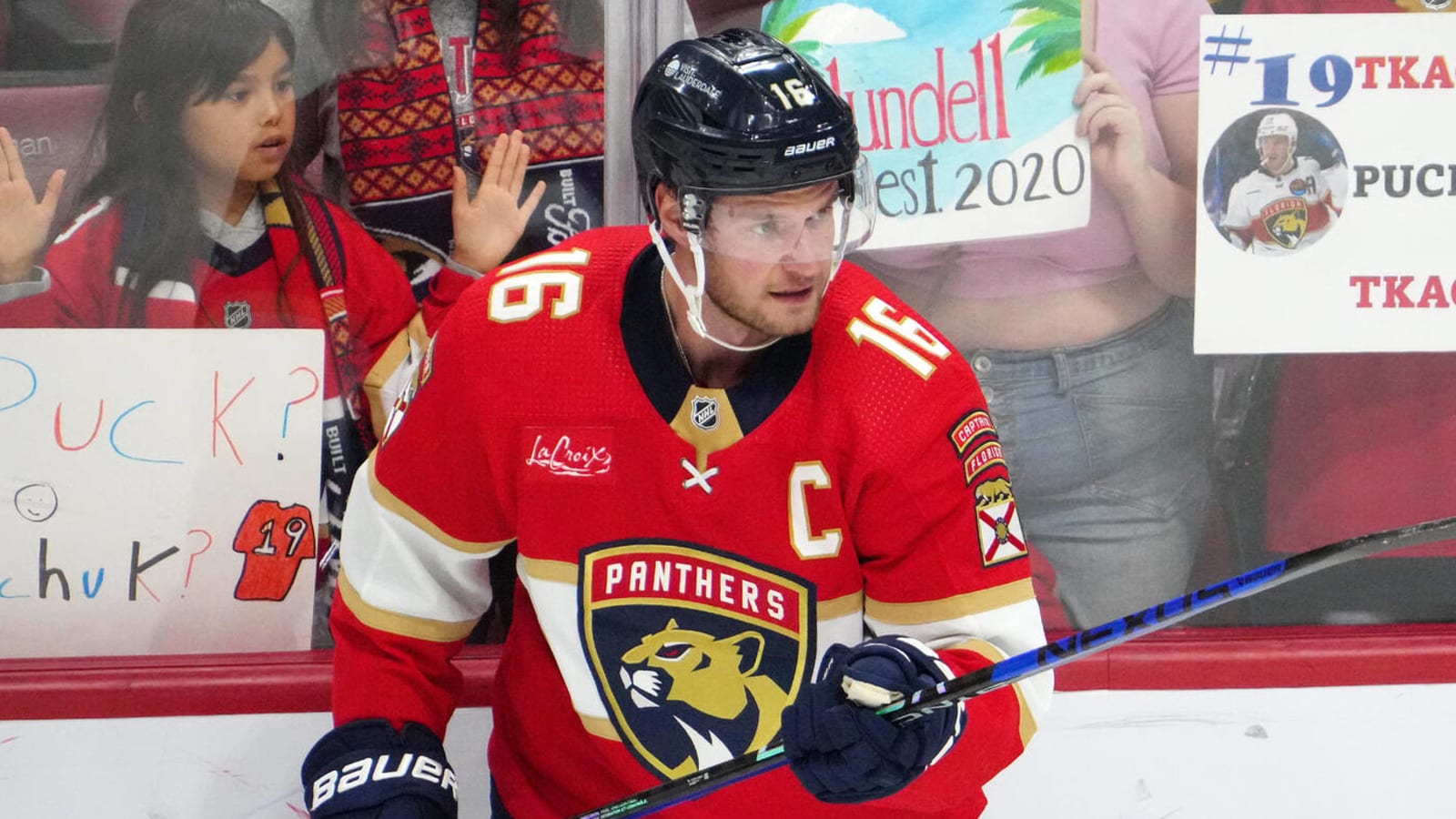 Panthers HC updates captain Aleksander Barkov's status