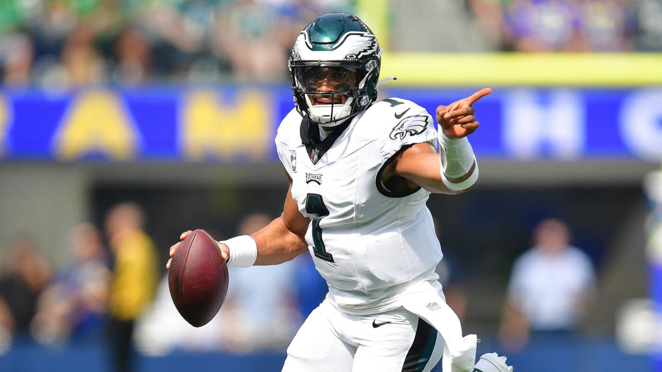 Eagles take 3rd 6-0 start in franchise history into off week