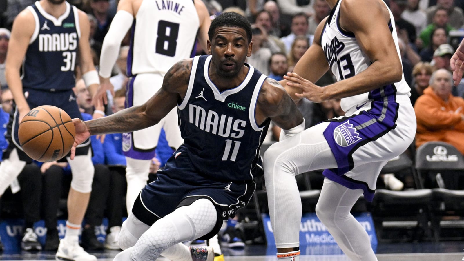 Kyrie Irving addresses controversial theory about his injury