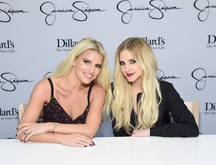 Jessica and Ashlee Simpson