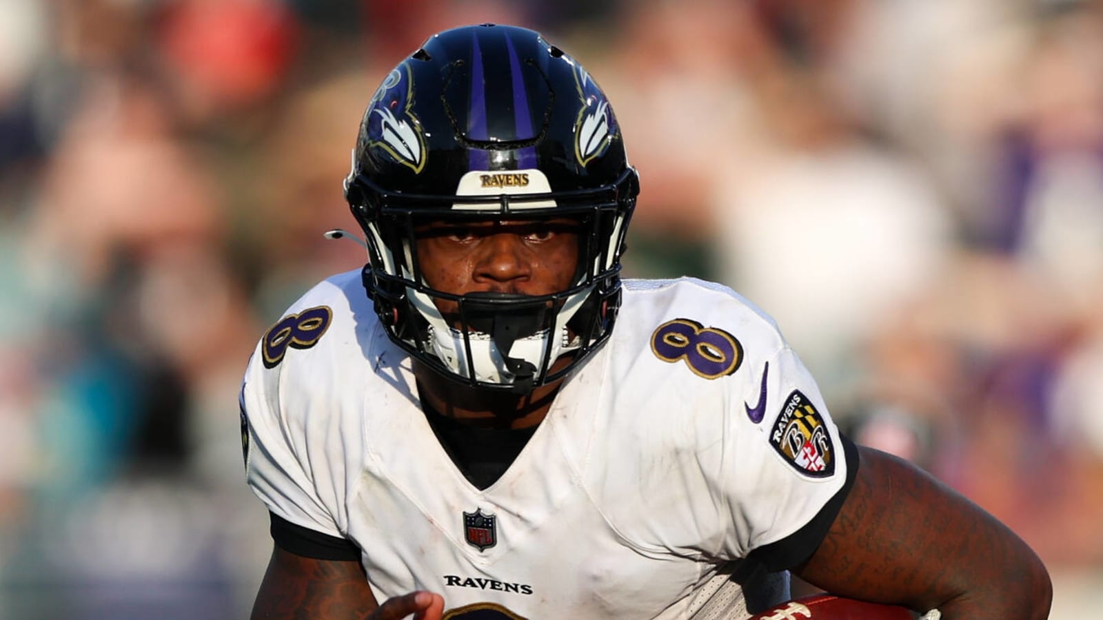 Harbaugh puts a number on confidence Jackson returns to Ravens