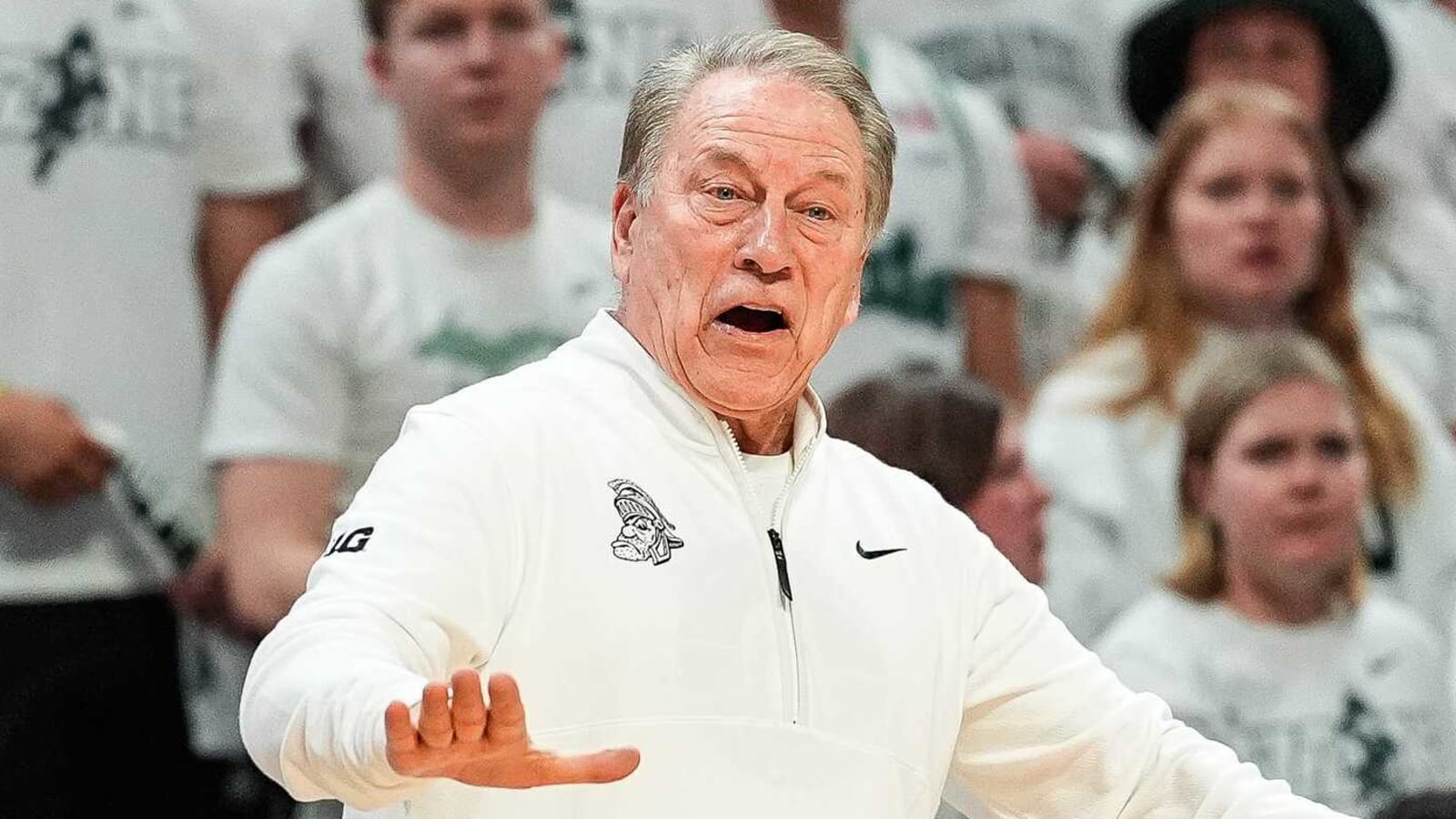 Tom Izzo reacts to shocking Big Ten Coach of the Year stat