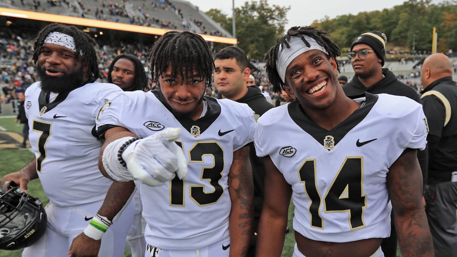 Army's fake field goal results in pick-six for Wake Forest