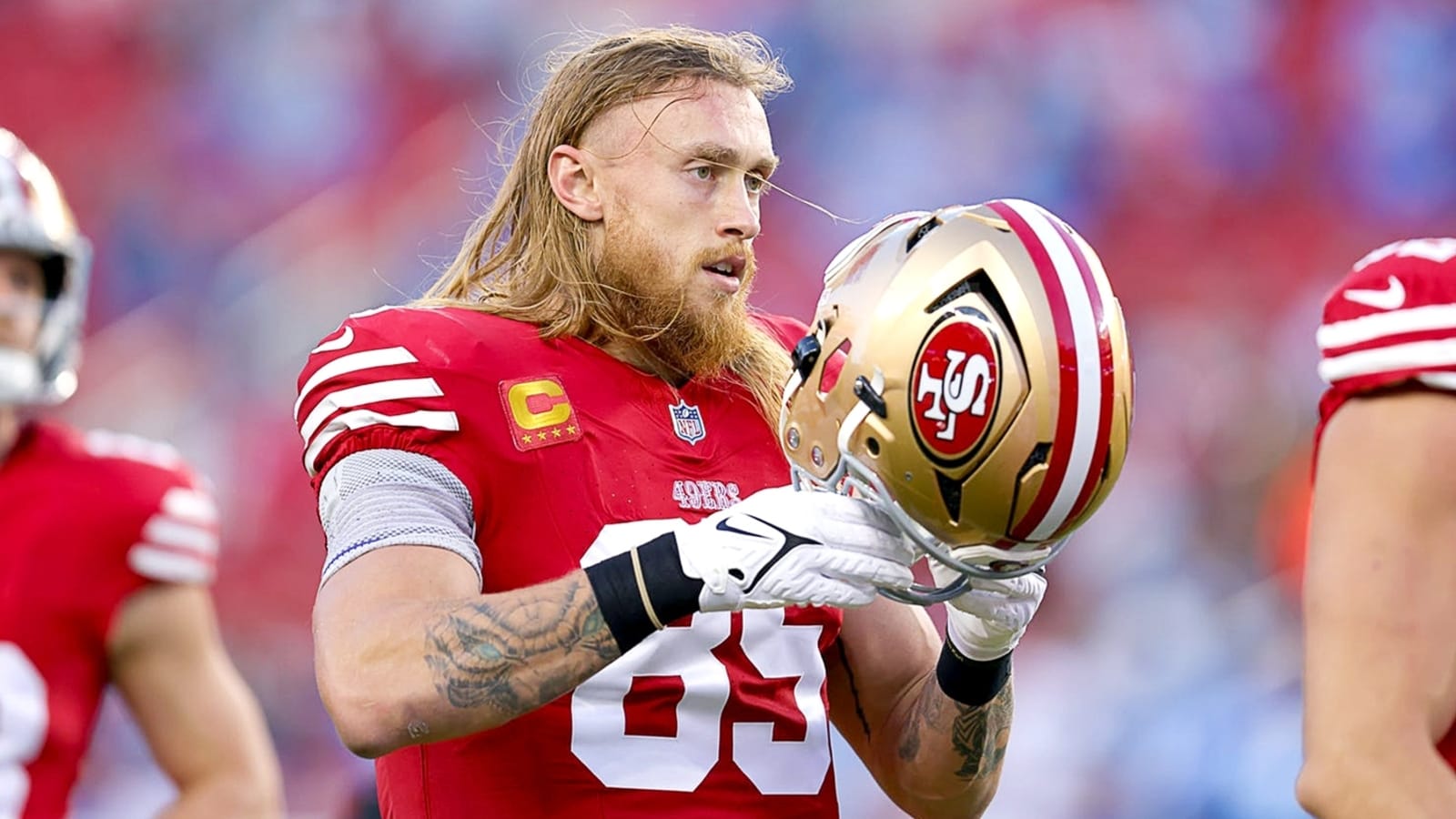 George Kittle, Ricky Pearsall have big games; Key stats from 49ers-Lions