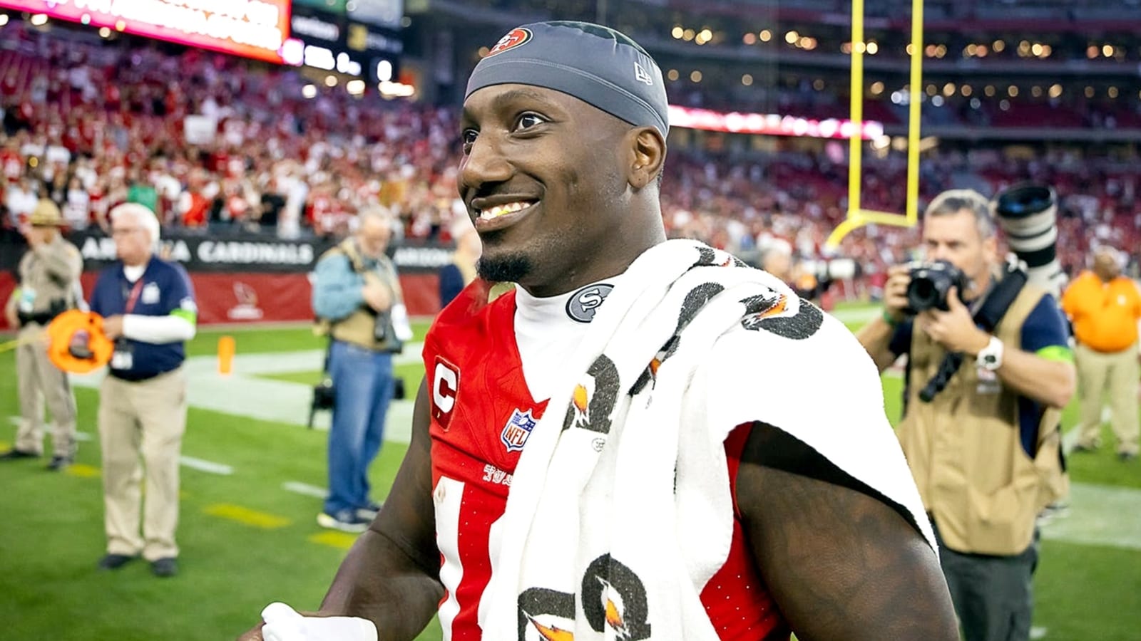 Deebo Samuel says &#39;no bad blood&#39; with 49ers, addresses weight reports