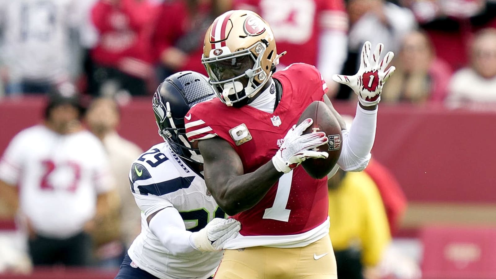 Deebo Samuel responds to report that 49ers WR was out of shape