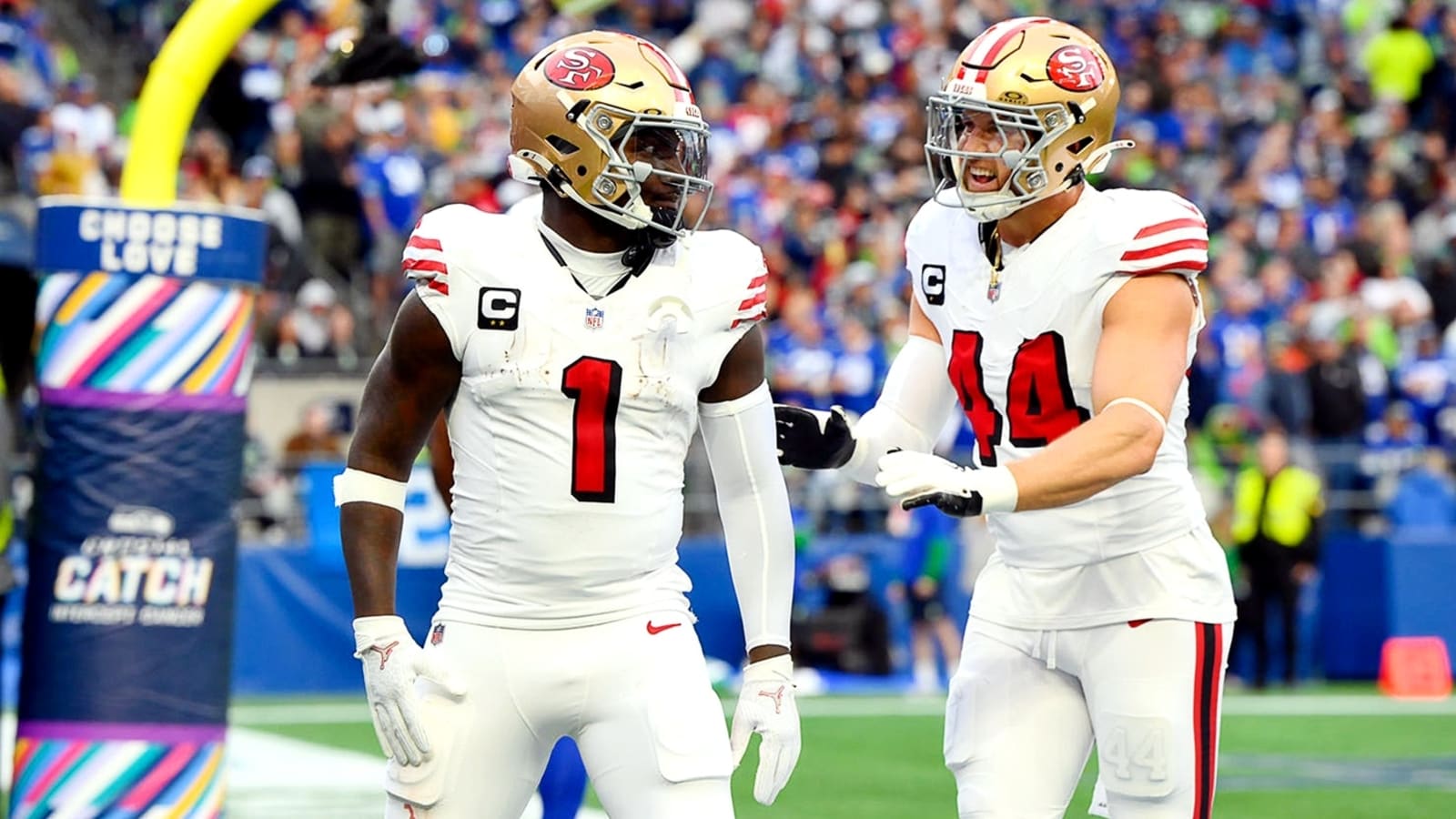 PFF mock draft: 49ers trade Deebo Samuel to this AFC team, move into the top 5