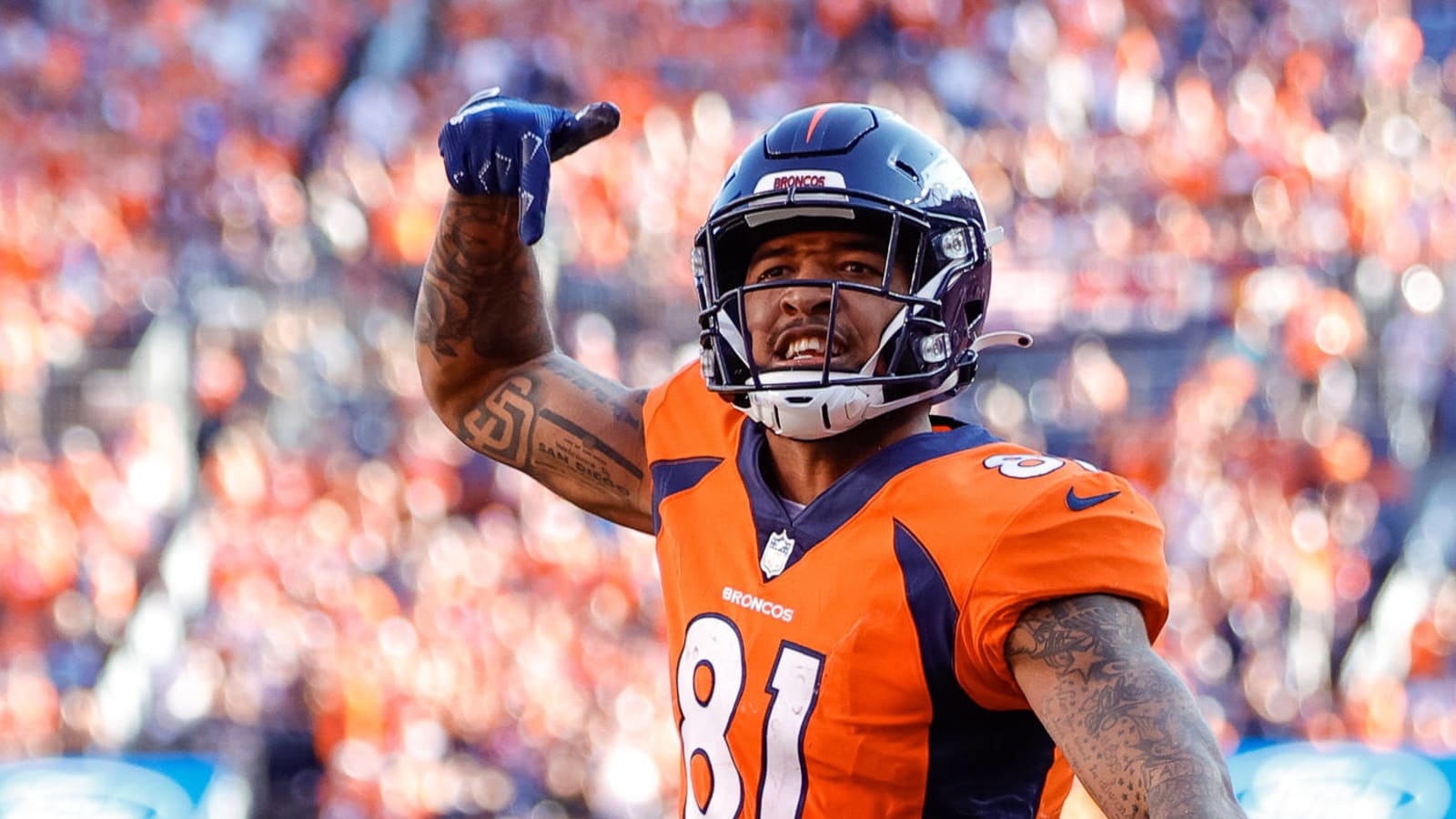 Wide receiver Tim Patrick, Broncos agree on three-year extension