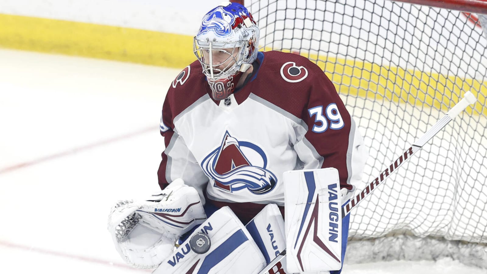 Francouz to start Game 2 for injured Kuemper for Avalanche