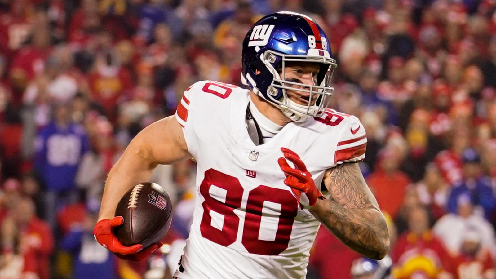 Giants release TE Kyle Rudolph, RB Devontae Booker