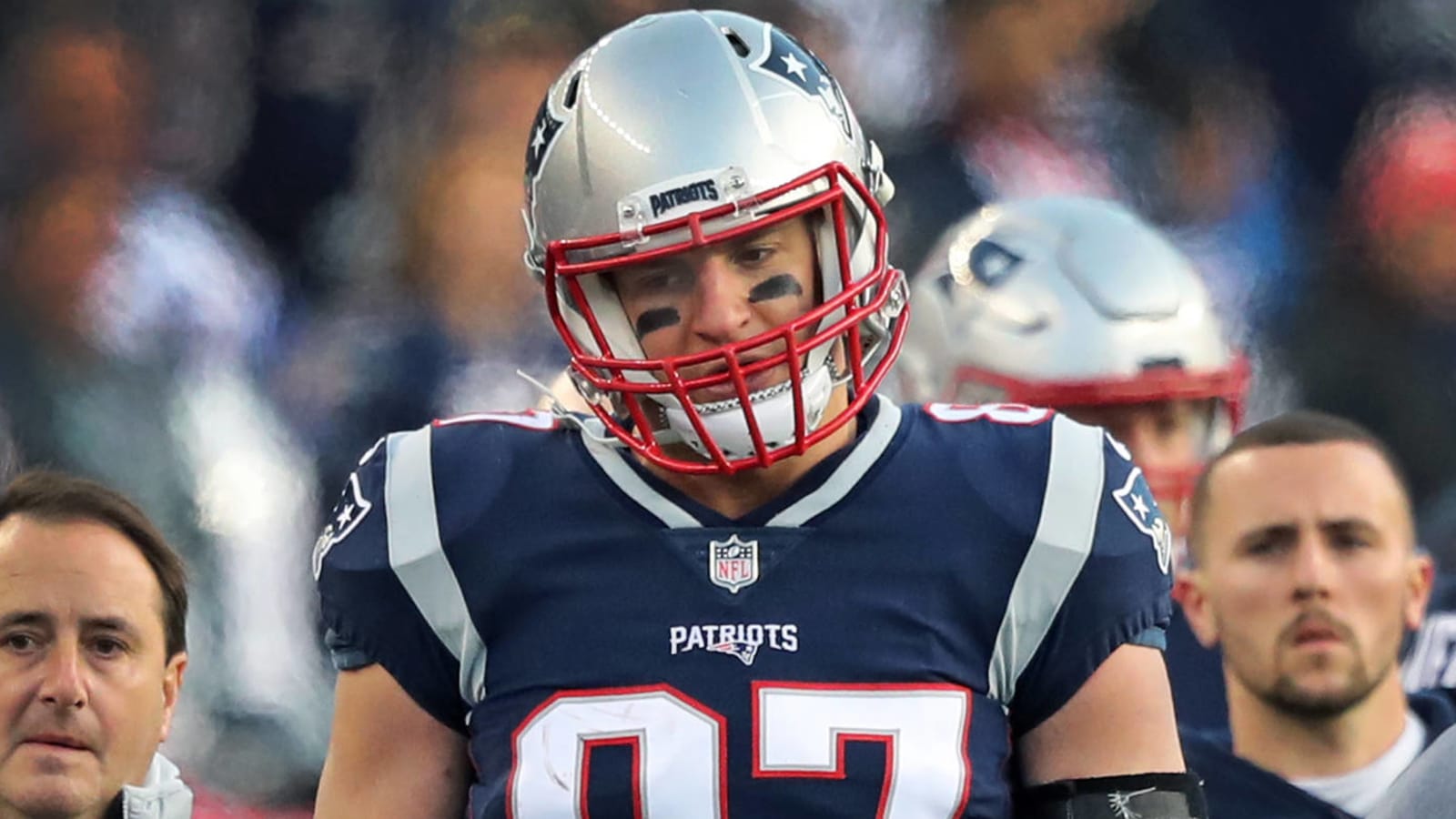 NFL Referee Hotline Bling: Gronk gets his bell rung