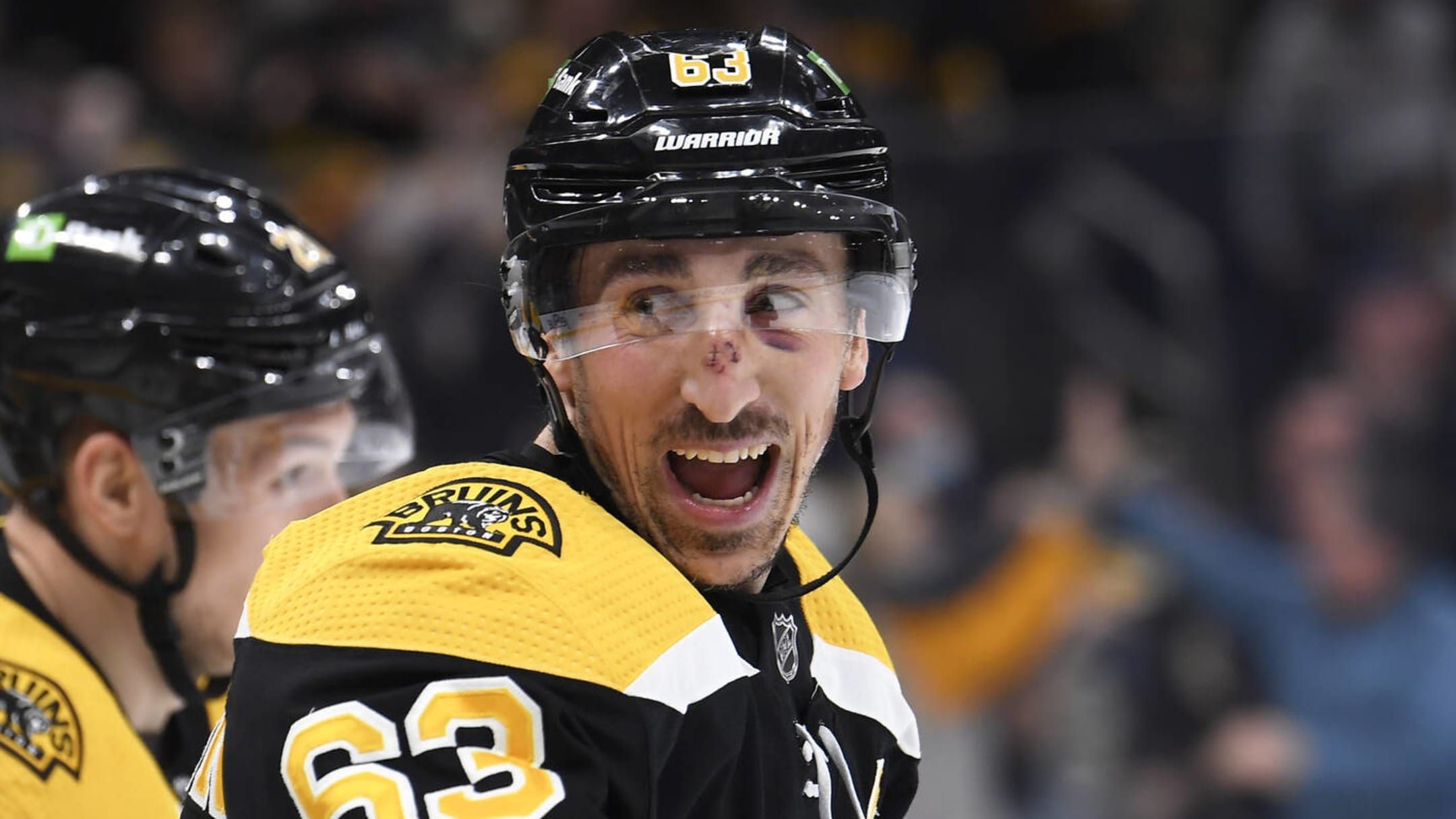 Brad Marchand Punches & Hits Tristan Jarry In The Head With Stick