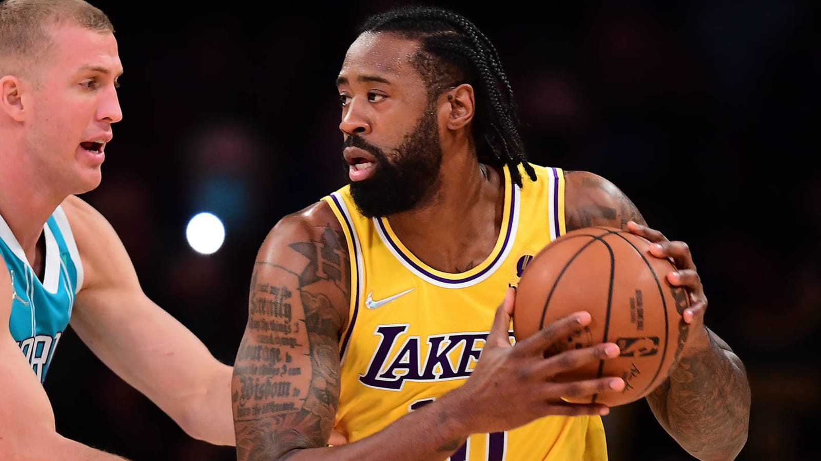 DeAndre Jordan says Lakers will be fine no matter who starts - Silver  Screen and Roll