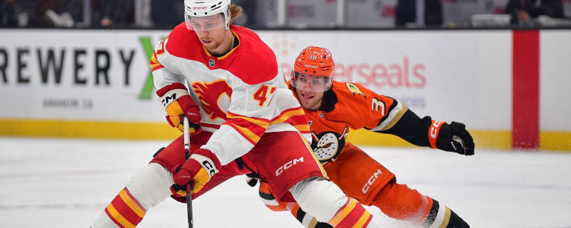 Will hit on Flames’ Connor Zary result in suspension to Ducks’ Drew Helleson?