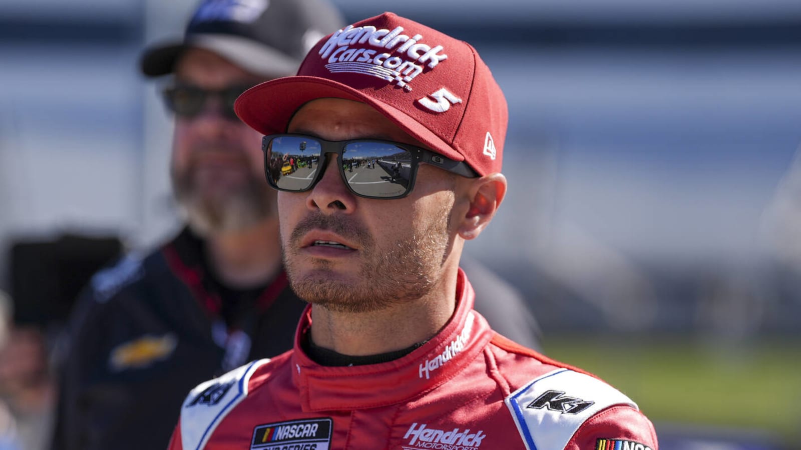 Larson not allowed to qualify, McDowell wins pole for GEICO 500