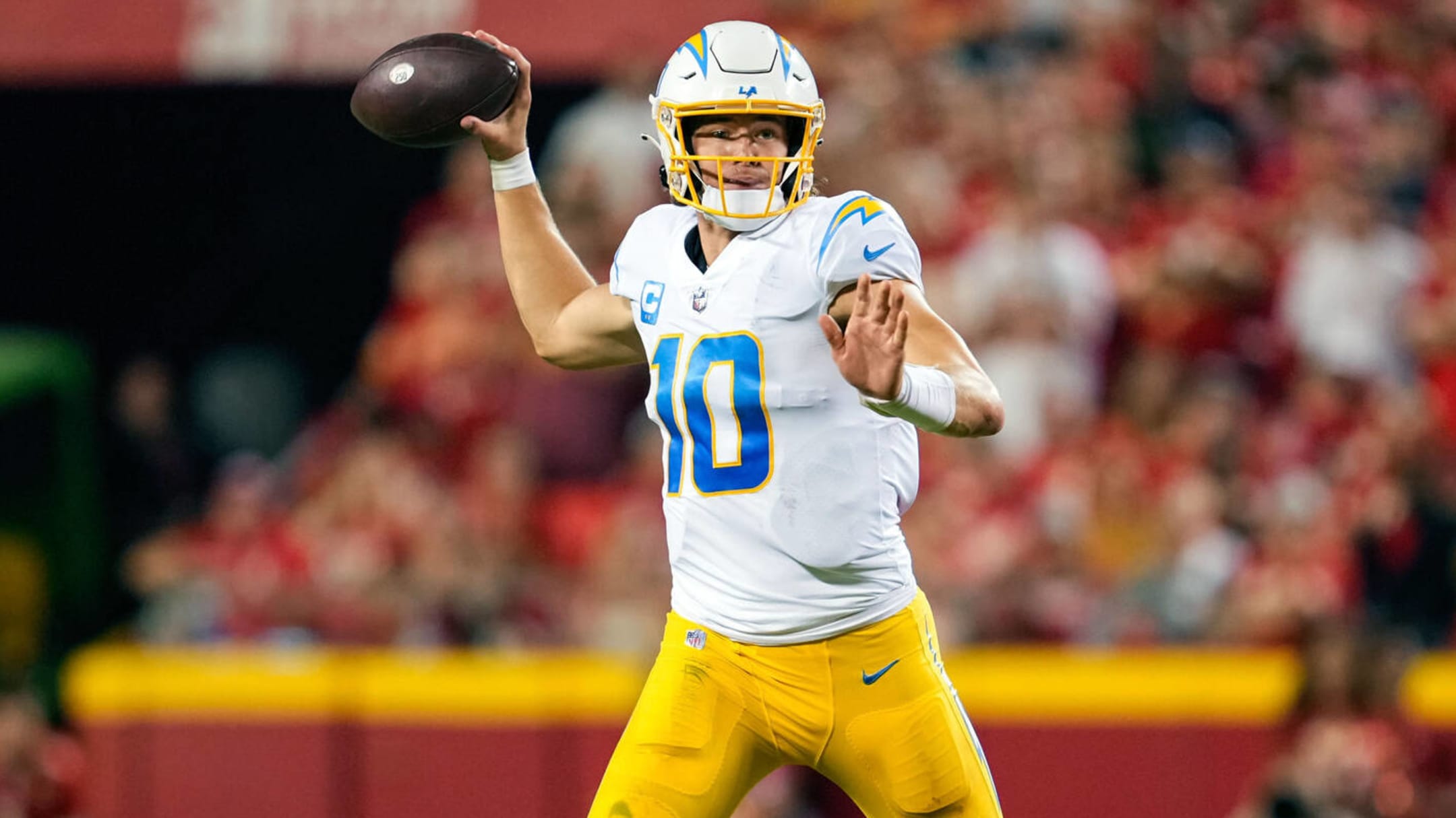 Chargers QB Justin Herbert is a question mark against the Jaguars - Big Cat  Country