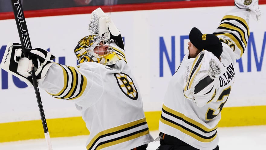 Bruins’ Jeremy Swayman, Linus Ullmark hoping to return