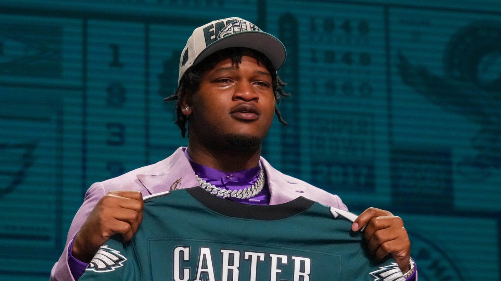 Eagles take big risk in drafting Jalen Carter