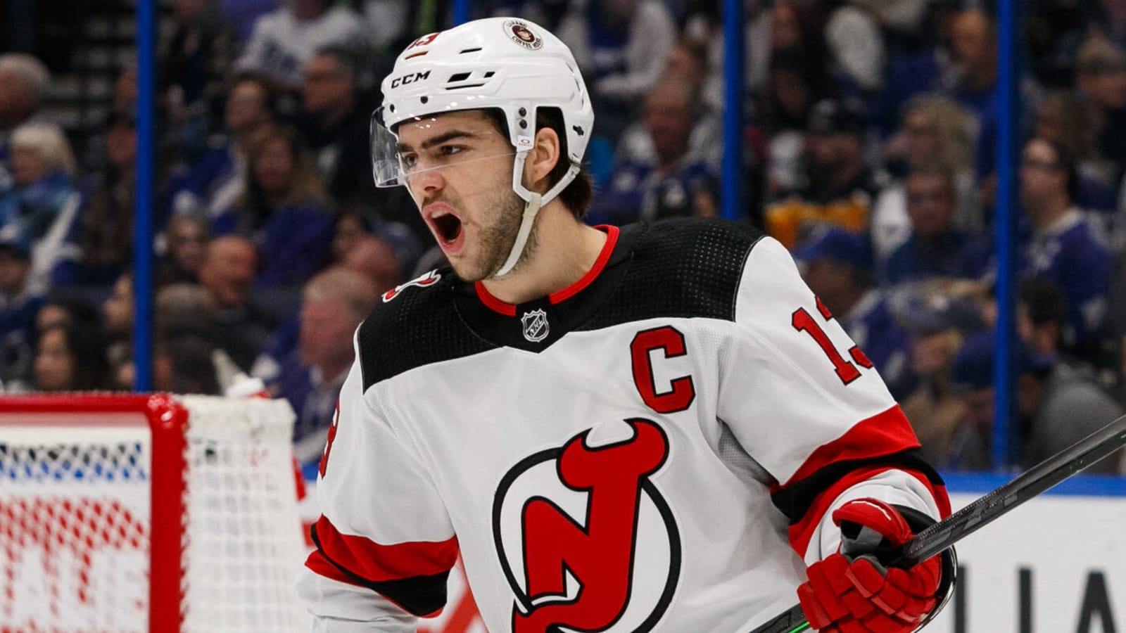 Devils’ Nico Hischier returns to practice