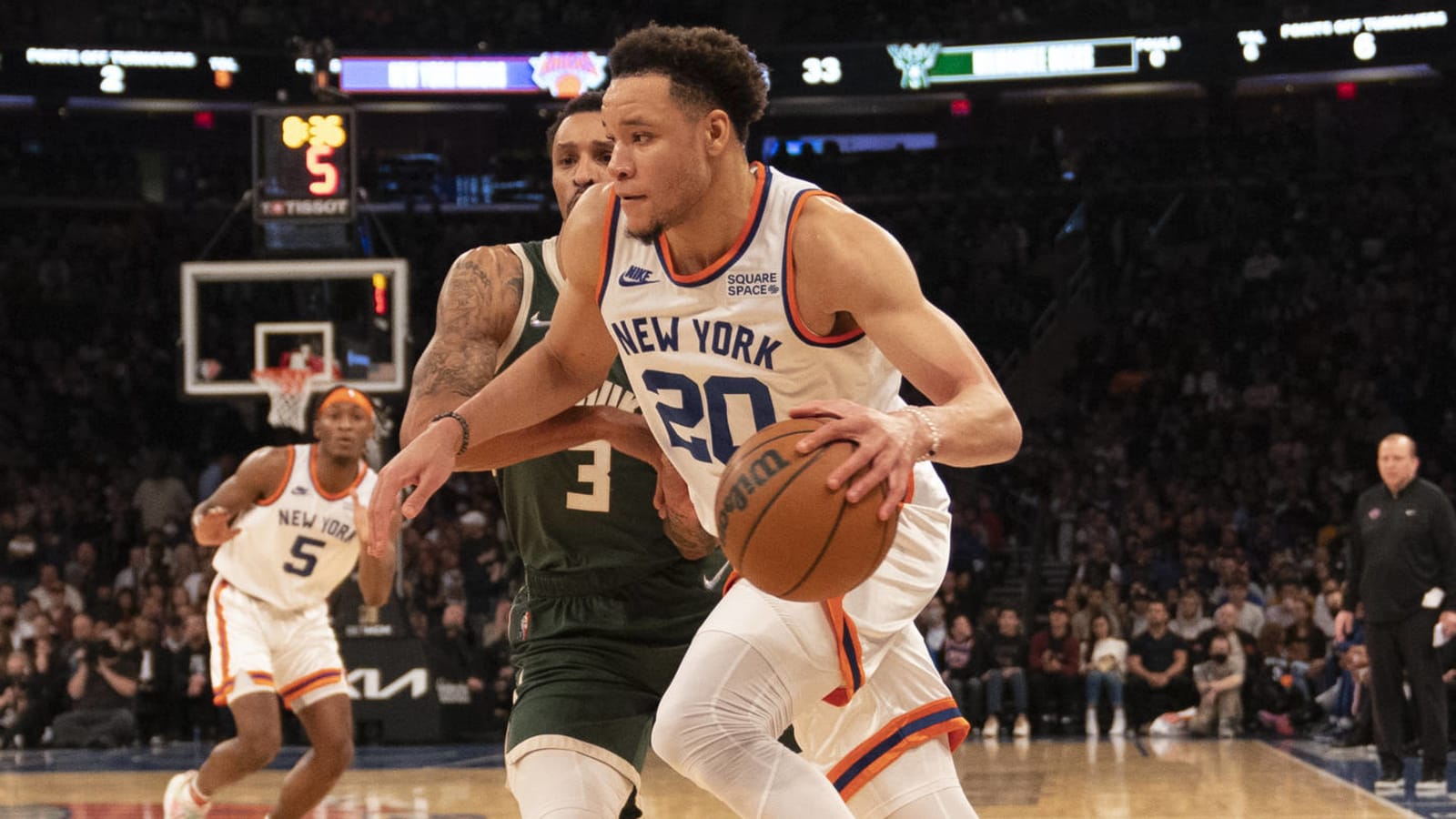 Knicks forward Kevin Knox placed in health and safety protocols