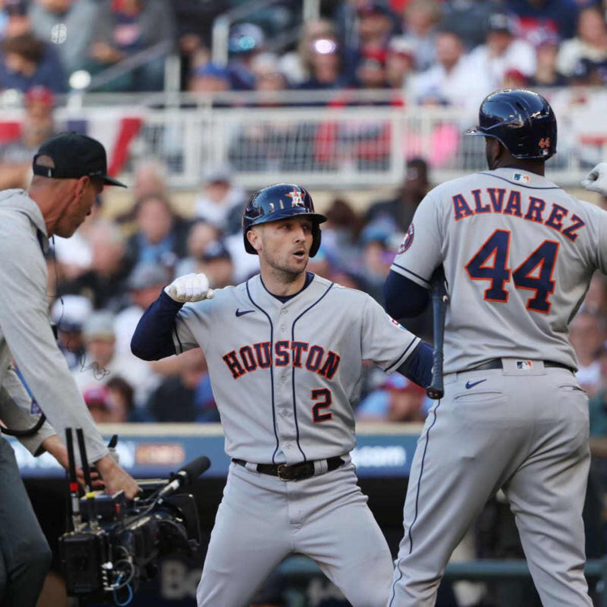 Watch: Jose Altuve hits three home runs as Astros clobber Rangers