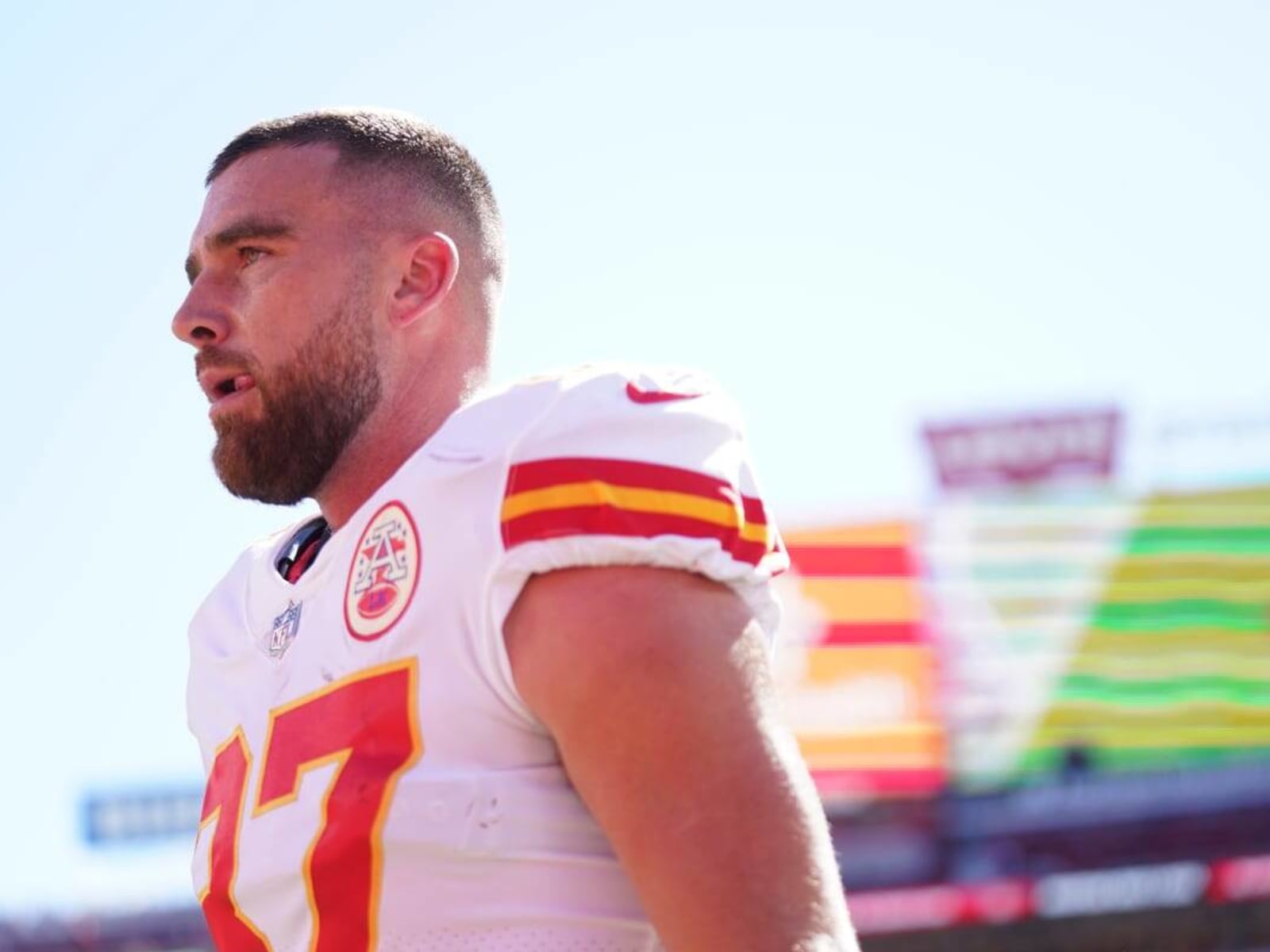 Travis Kelce Wears Stylish Pre-Game Outfit as Kansas City Chiefs Face Off  with L.A. Chargers