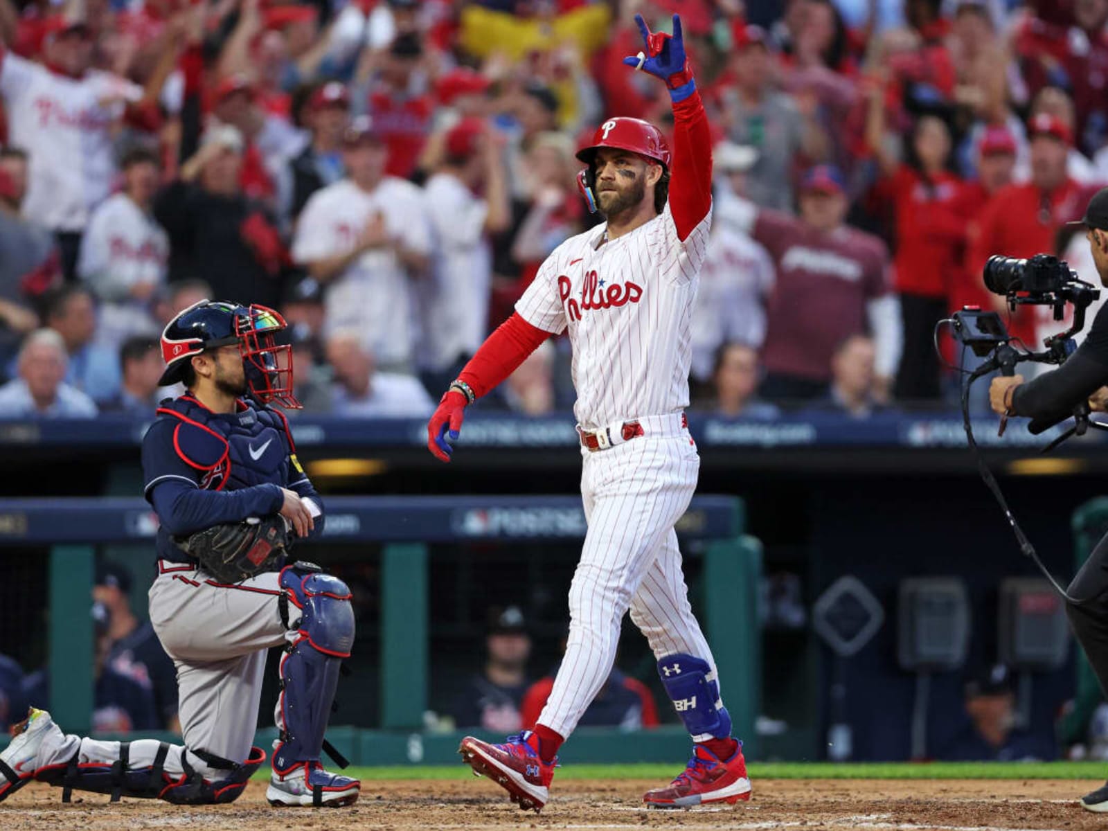 Bryce Harper dresses to impress ahead of Game 4 in NLDS – NBC Sports  Philadelphia