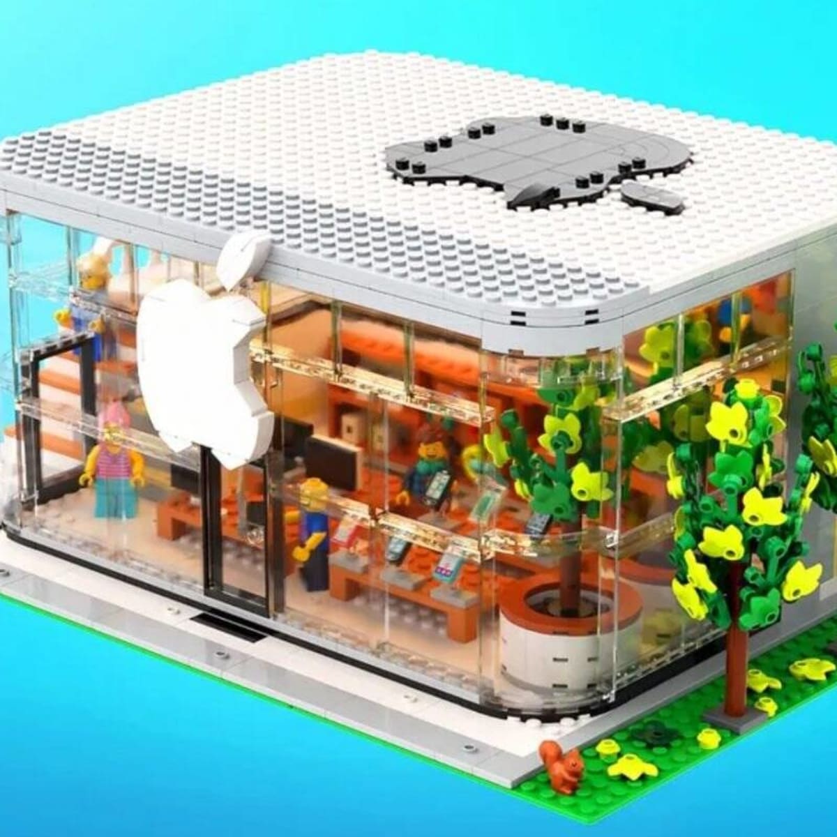 Lego apple store 2025