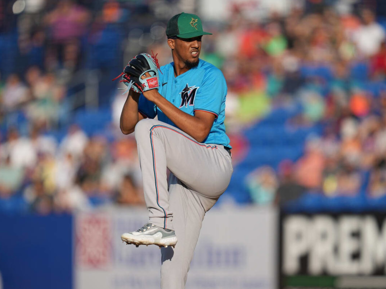 First Look at Uniform For Miami Marlins' Prospect Eury Perez - Fastball