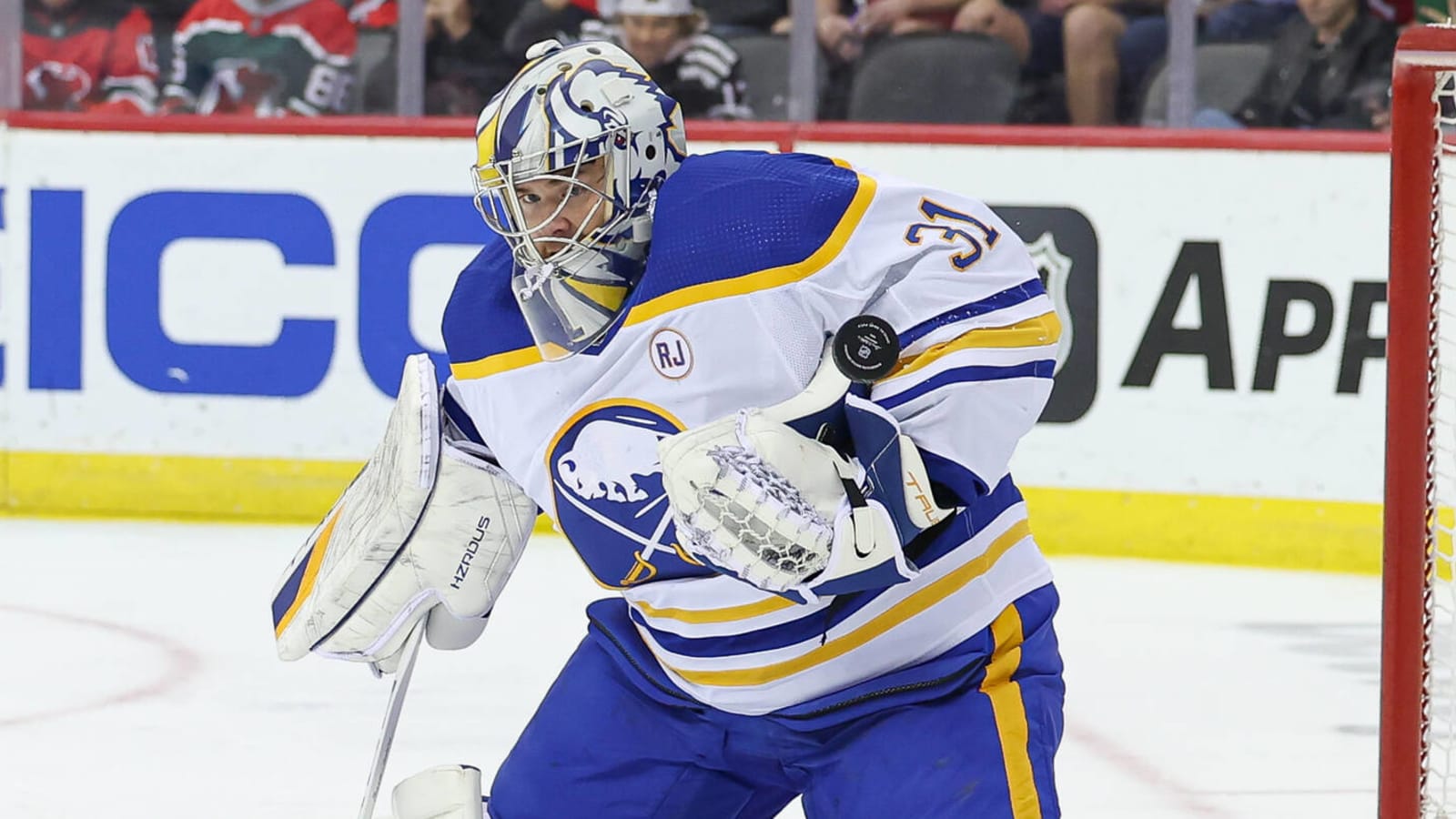 Sabres goaltender to miss time with lower-body injury