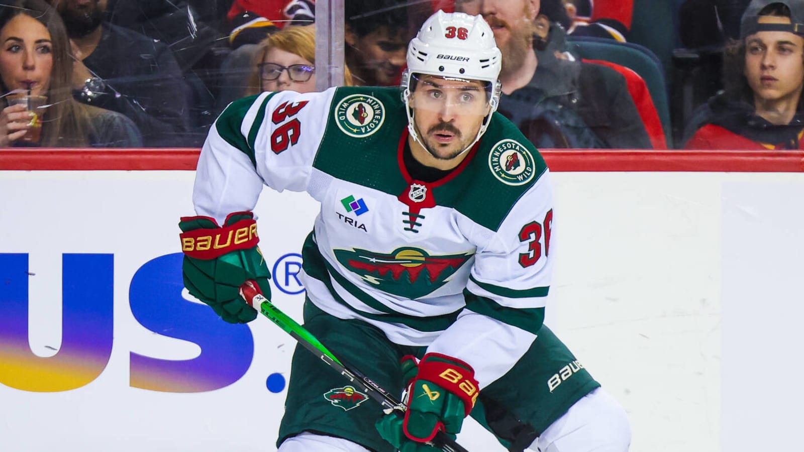 Wild lose threetime 20goal scorer to upperbody injury Yardbarker