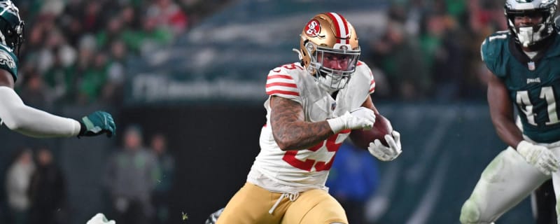 San Francisco 49ers Predicted to Cut 1,500-Yard Running Back Ahead of 2024 NFL Season