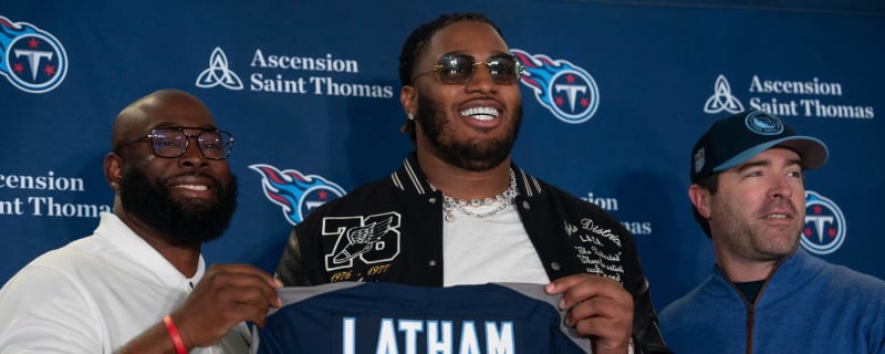 JC Latham not running from failures as Titans LT