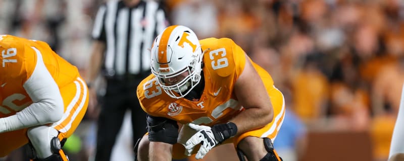 Tennessee OL Cooper Mays makes honest admission about the &#39;push&#39; that helped Dylan Sampson break Vols rushing TDs record