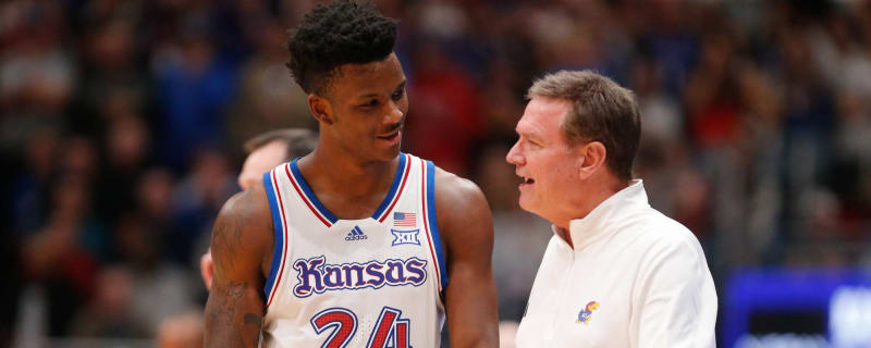 Watch: Emotional Bill Self dedicates huge win to special performance