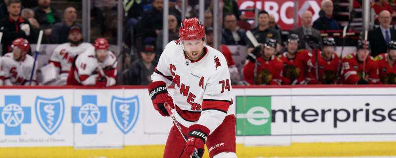 Hurricanes’ Jaccob Slavin a Lady Byng Trophy Finalist for the Third Time