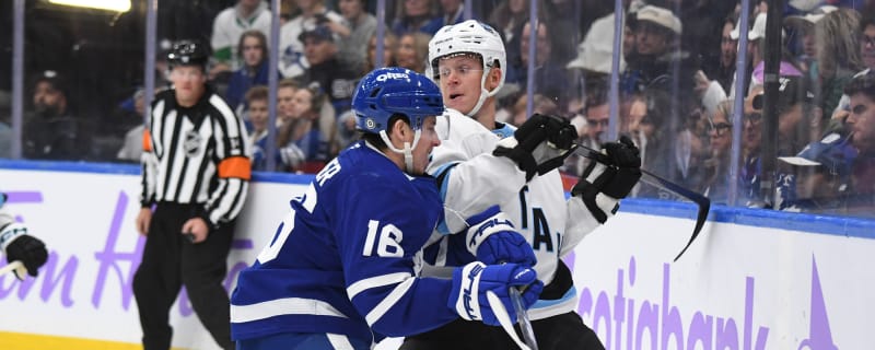 Unexpected Circumstances Nearly Delay Toronto Maple Leafs vs. Utah Hockey Club game