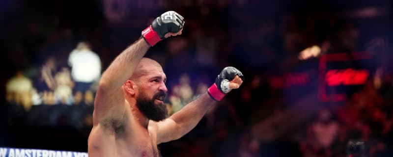 Once homeless and victim to substance addiction, UFC 307 fighter struggles to hold back tears after win