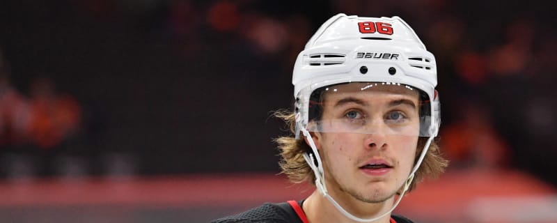 Luke Hughes' electric playoff debut earns high praise from Devils teammates