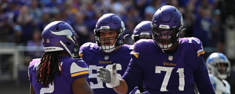Vikings LT Christian Darrisaw Ruled Out With Knee Injury