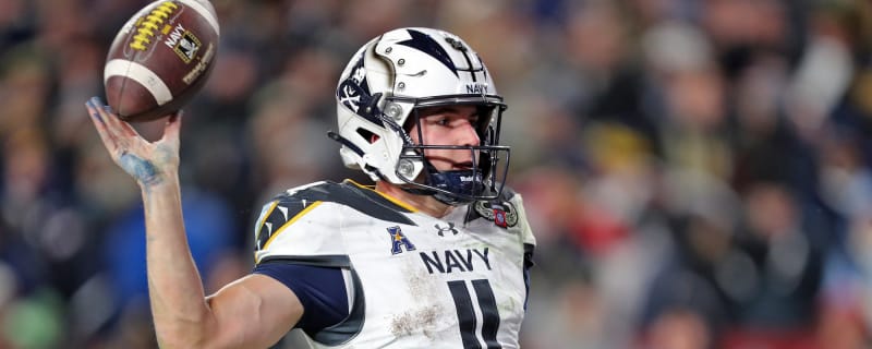 Navy scores touchdown on longest play from scrimmage in school history