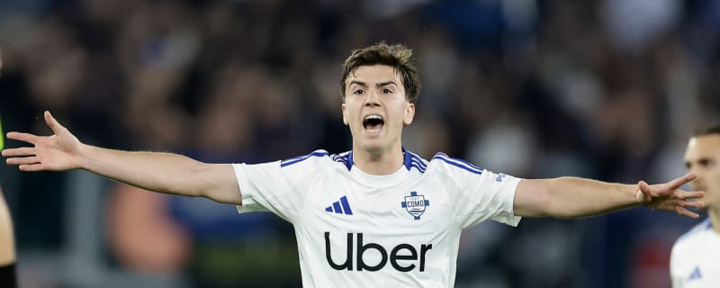 Maximo Perrone is developing at Como but his future may lie away from Manchester City