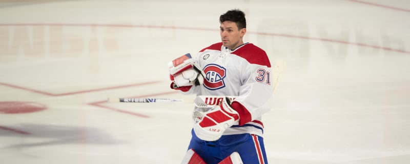 Carey Price, Josh Gorges, and Travis Moen seen together at a hockey game