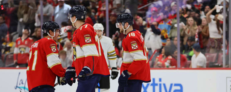 How the Florida Panthers Got Going Against the Bruins