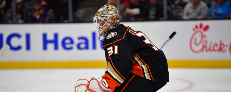 Ducks Recall Calle Clang, John Gibson Day-To-Day