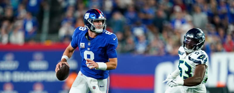 Giants QB Daniel Jones Participated In 7-On-7 Drills At OTAs