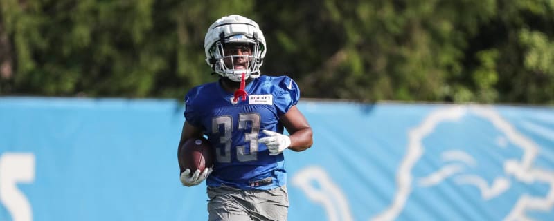 Detroit Lions: The Detroit Lions placed Rookie Running Back on Injured Reserve Prior to Week 8.