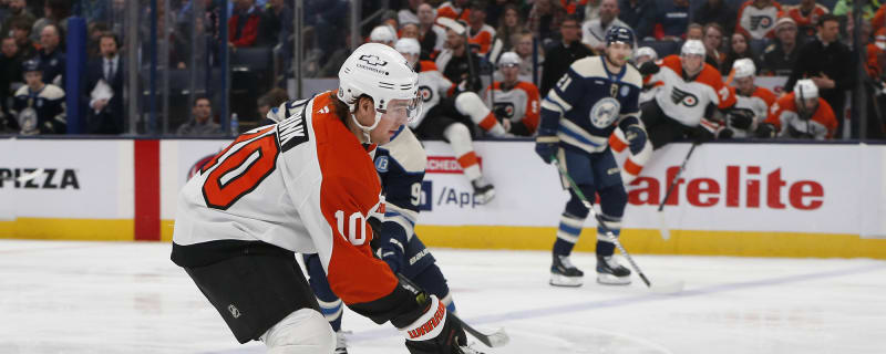 Brink’s Power-Play Goal Lifts Flyers Over Devils 3-1 on Saturday