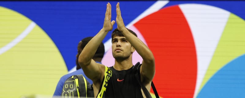 Watch: 'My first tennis match,' F1′ Zhou Guanyu has a wholesome interaction with Carlos Alcaraz at 2024 Shanghai Masters